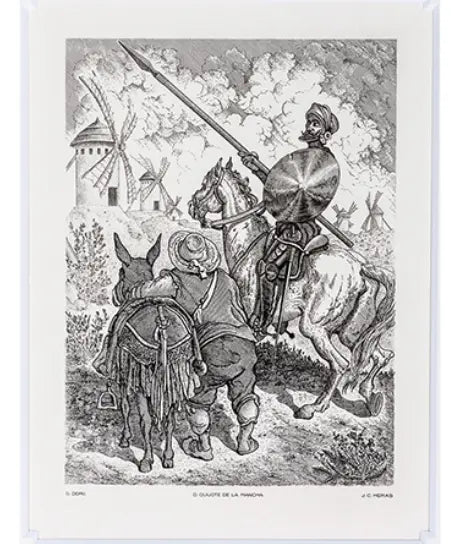 Imagen 1 · Buril "Don Quijote de la Mancha"